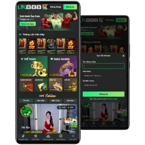 UK888 cung cấp Tải App ứng dụng